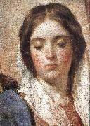 VELAZQUEZ, Diego Rodriguez de Silva y, Detail of  Virgin Mary wearing the coronet